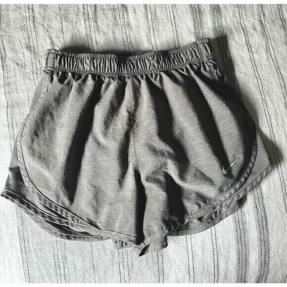Nike Gray lined running shorts size small - Picture 1 of 8